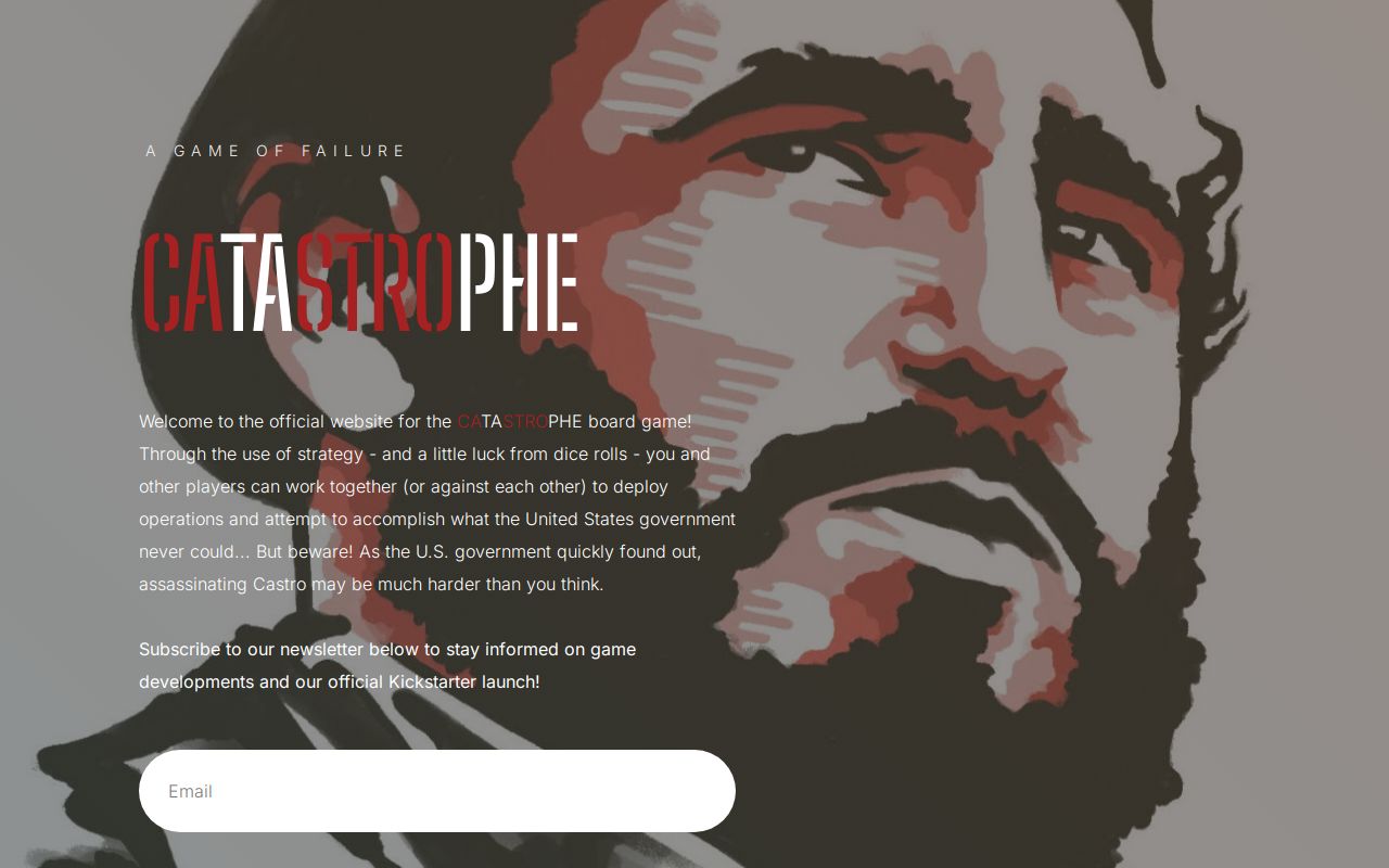 Catastrophe Board Game